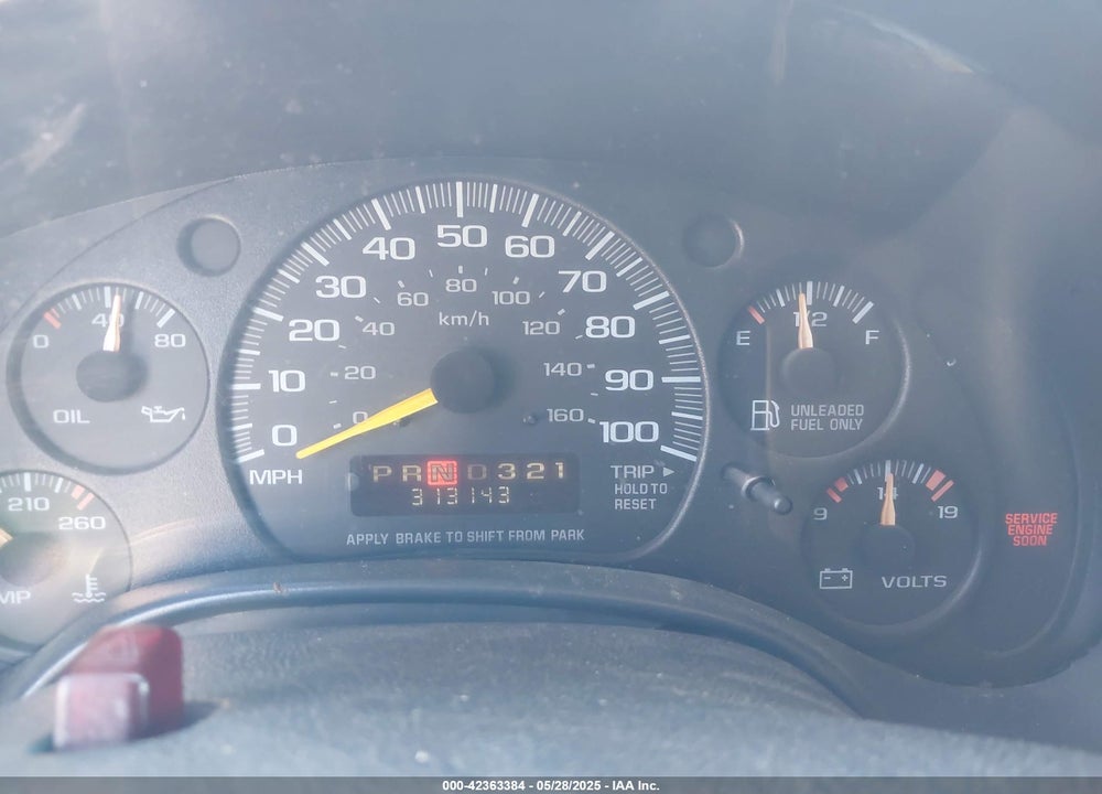 1999 CHEVROLET EXPRESS VIN: 1GCGG25R7X1096940