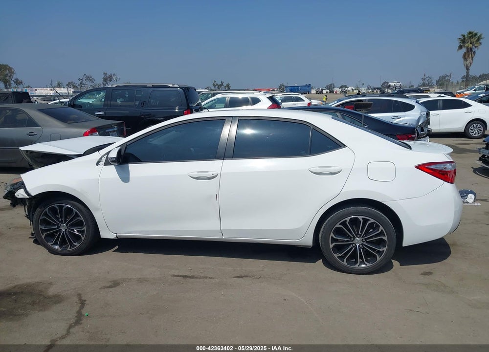 2015 TOYOTA COROLLA VIN: 5YFBURHE1FP263260
