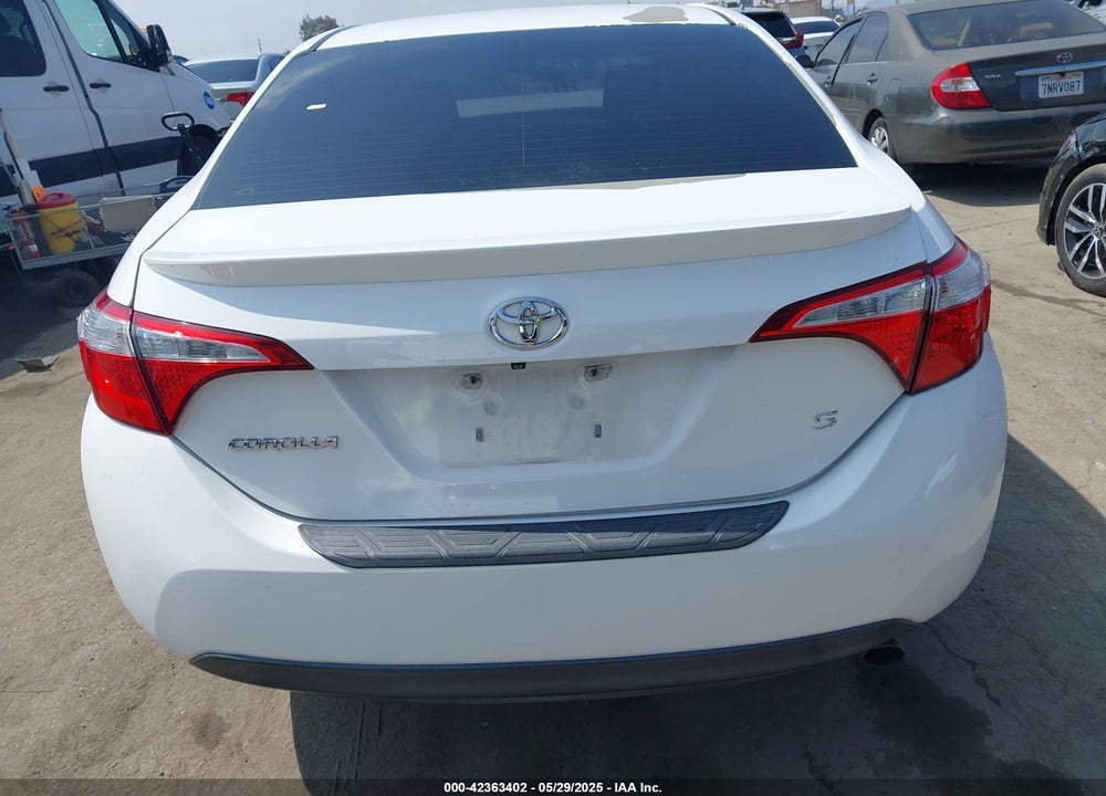 2015 TOYOTA COROLLA VIN: 5YFBURHE1FP263260