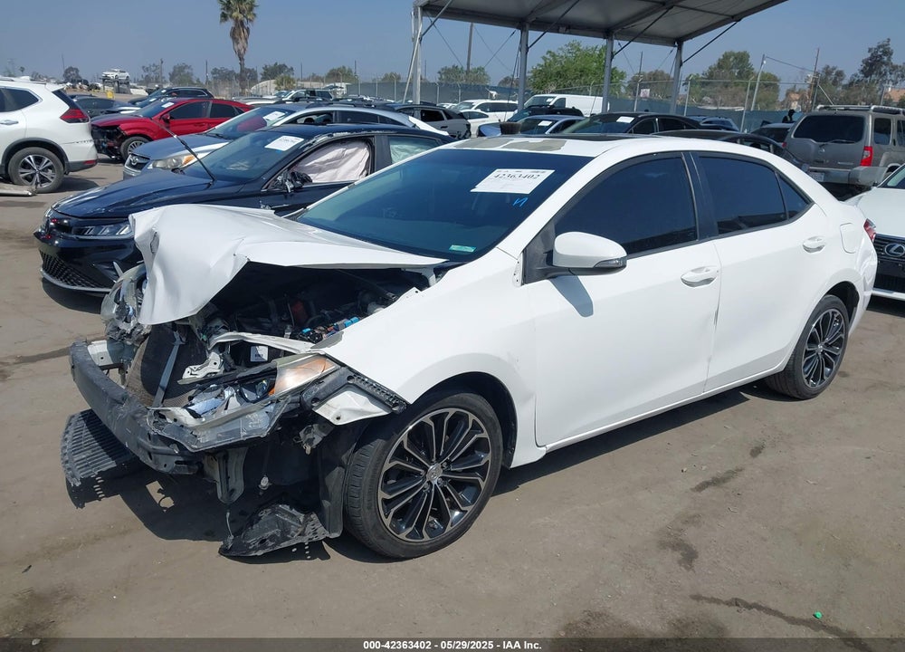 2015 TOYOTA COROLLA VIN: 5YFBURHE1FP263260
