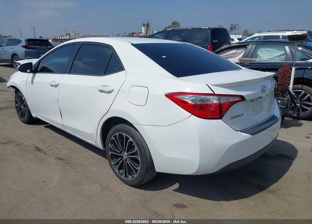 2015 TOYOTA COROLLA VIN: 5YFBURHE1FP263260