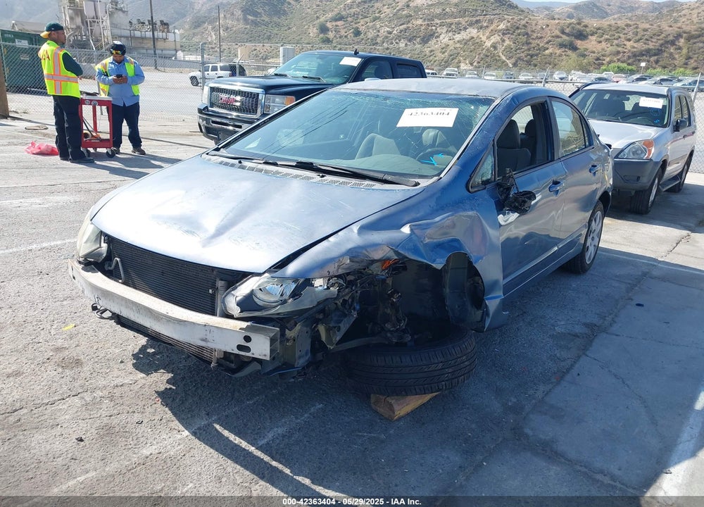2008 HONDA CIVIC LX VIN: 2HGFA16538H534263
