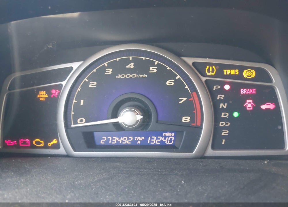 2008 HONDA CIVIC LX VIN: 2HGFA16538H534263