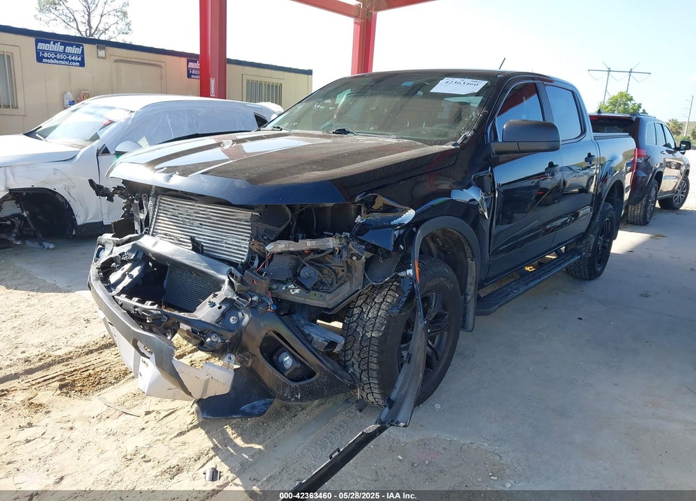2022 FORD RANGER VIN: 1FTER4EH9NLD01051