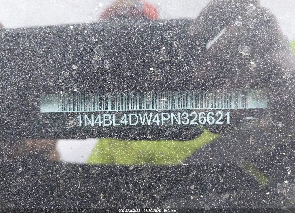 2023 NISSAN ALTIMA VIN: 1N4BL4DW4PN326621