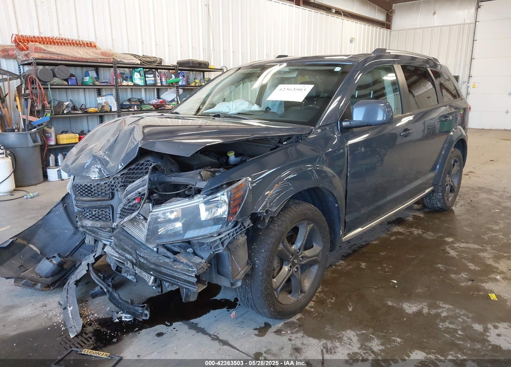 2018 DODGE JOURNEY CROSSROAD AWD VIN: 3C4PDDGG0JT449874