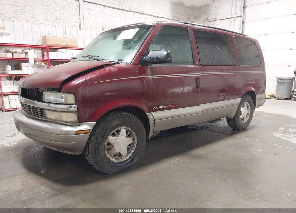 2002 CHEVROLET ASTRO LS VIN: 1GNEL19X72B125367