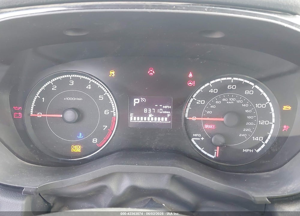 2019 SUBARU IMPREZA VIN: 4S3GTAA62K3744957