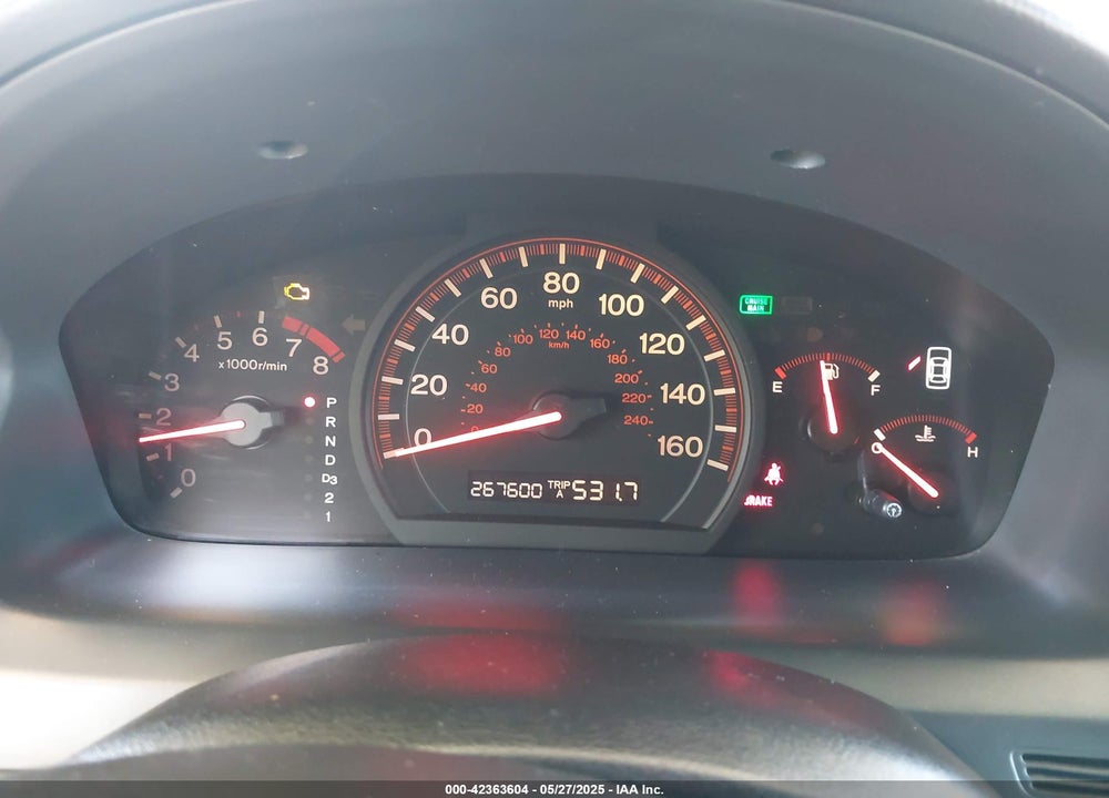 2004 HONDA ACCORD VIN: 1HGCM722X4A016202