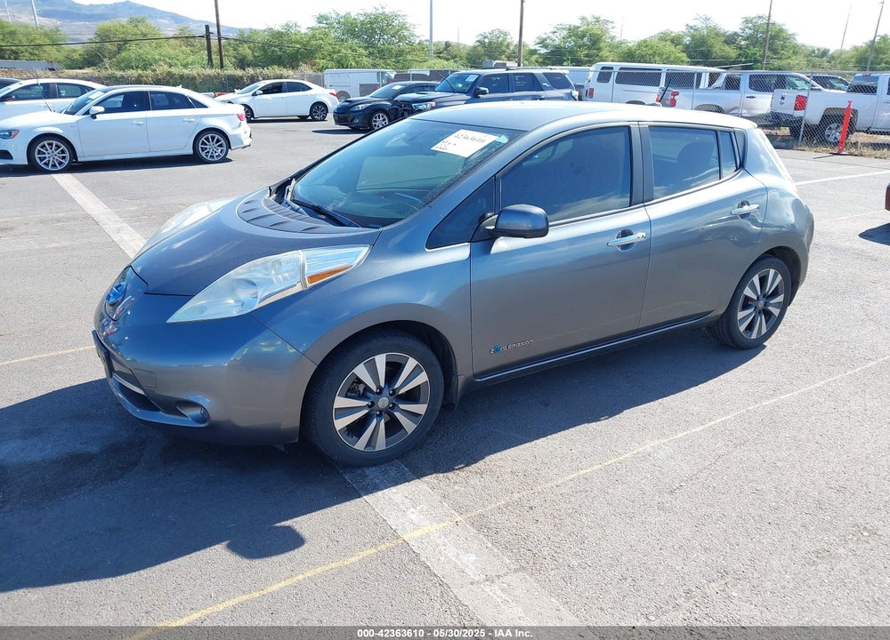 2016 NISSAN LEAF VIN: 1N4BZ0CP8GC303274