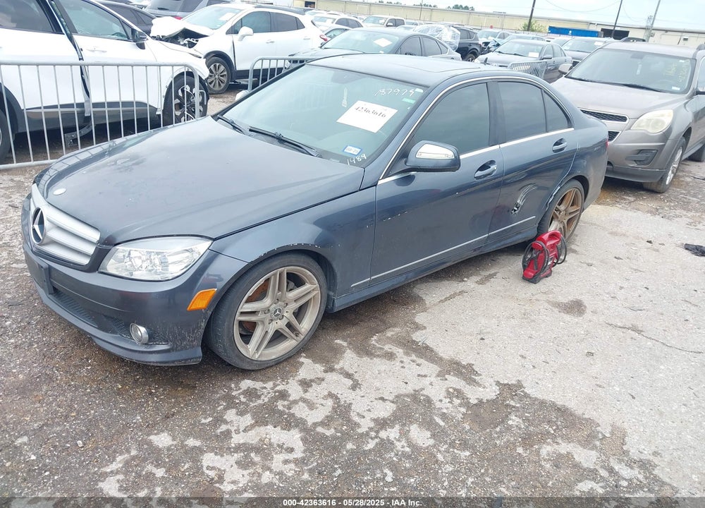 2009 MERCEDES-BENZ C 300 LUXURY/SPORT VIN: WDDGF54X89R041489