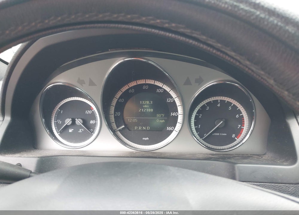2009 MERCEDES-BENZ C 300 LUXURY/SPORT VIN: WDDGF54X89R041489