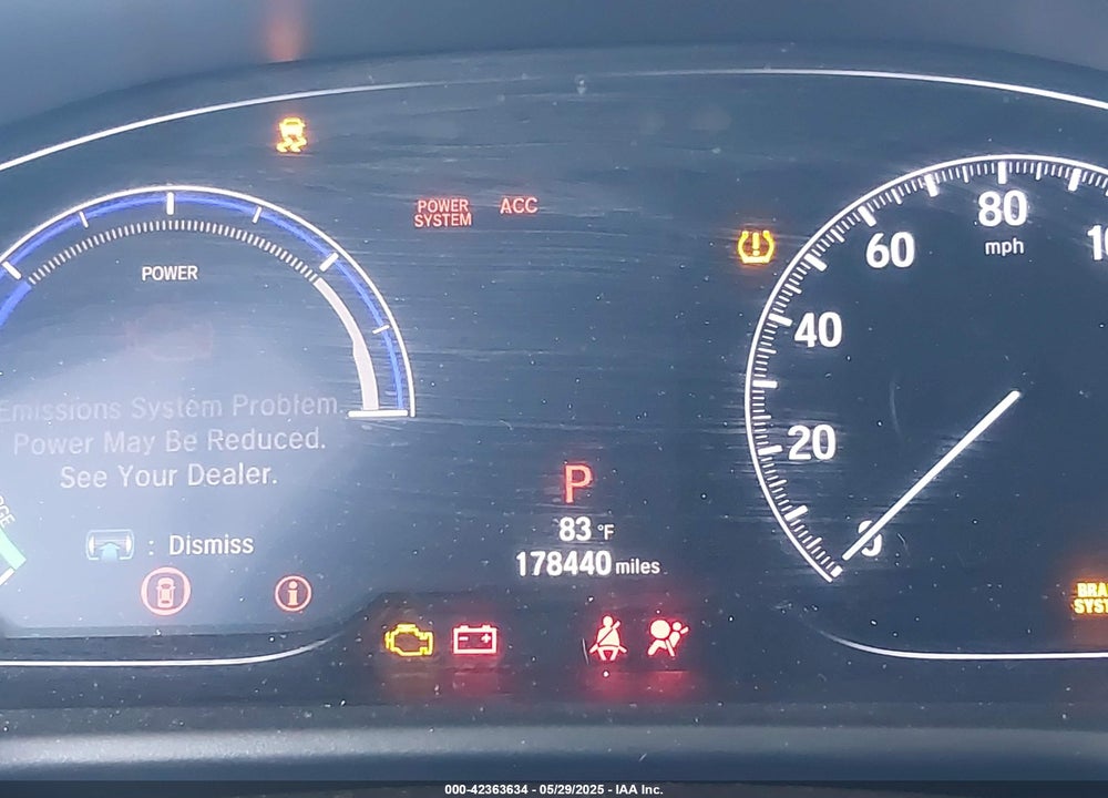2020 HONDA ACCORD HYBRID EX VIN: 1HGCV3F46LA012356
