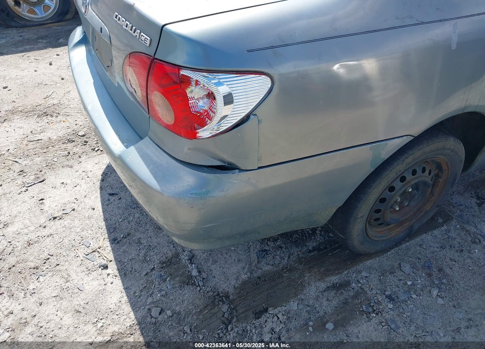 2005 TOYOTA COROLLA CE VIN: 2T1BR32E15C408688