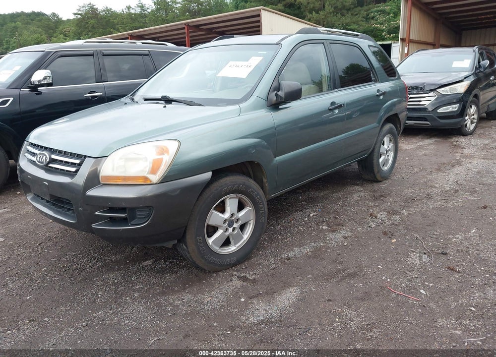 2007 KIA SPORTAGE LX V6 VIN: KNDJF723477321706