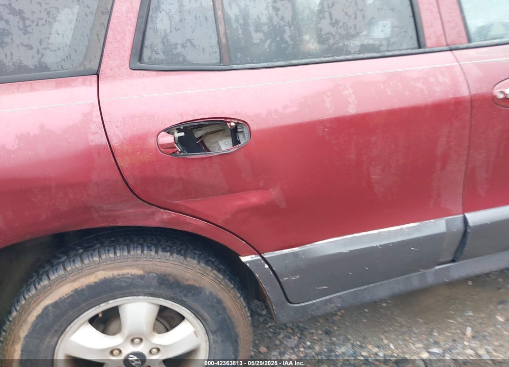 2005 HYUNDAI SANTA FE GLS/LX VIN: KM8SC13E35U995639