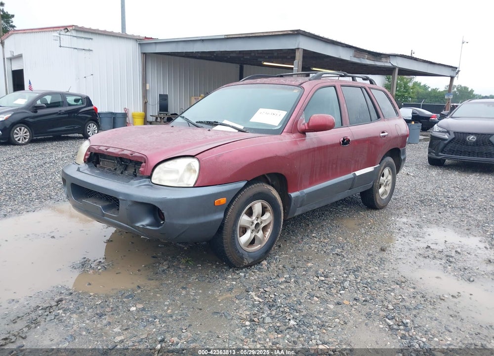 2005 HYUNDAI SANTA FE GLS/LX VIN: KM8SC13E35U995639
