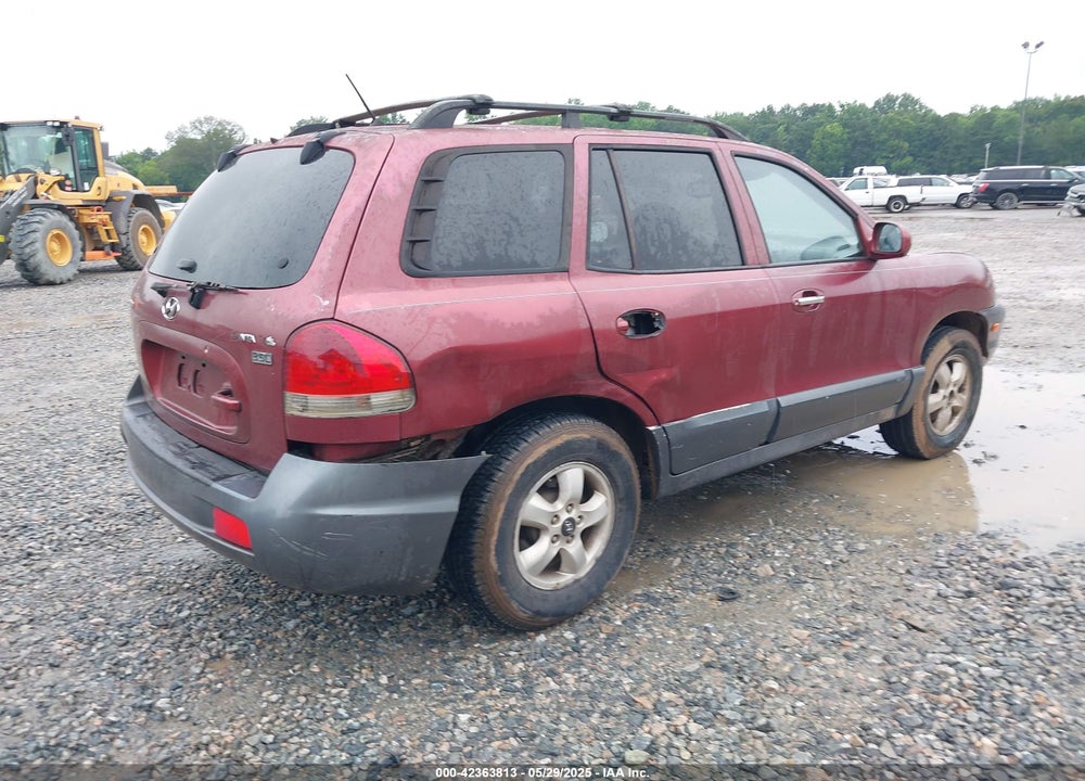 2005 HYUNDAI SANTA FE GLS/LX VIN: KM8SC13E35U995639