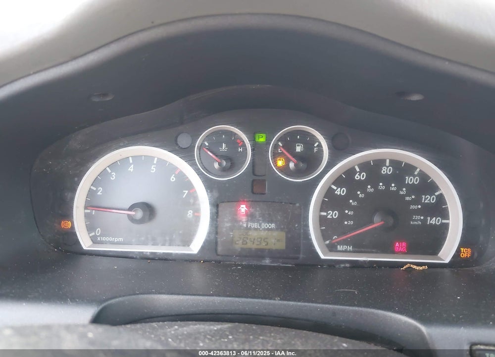 2005 HYUNDAI SANTA FE GLS/LX VIN: KM8SC13E35U995639