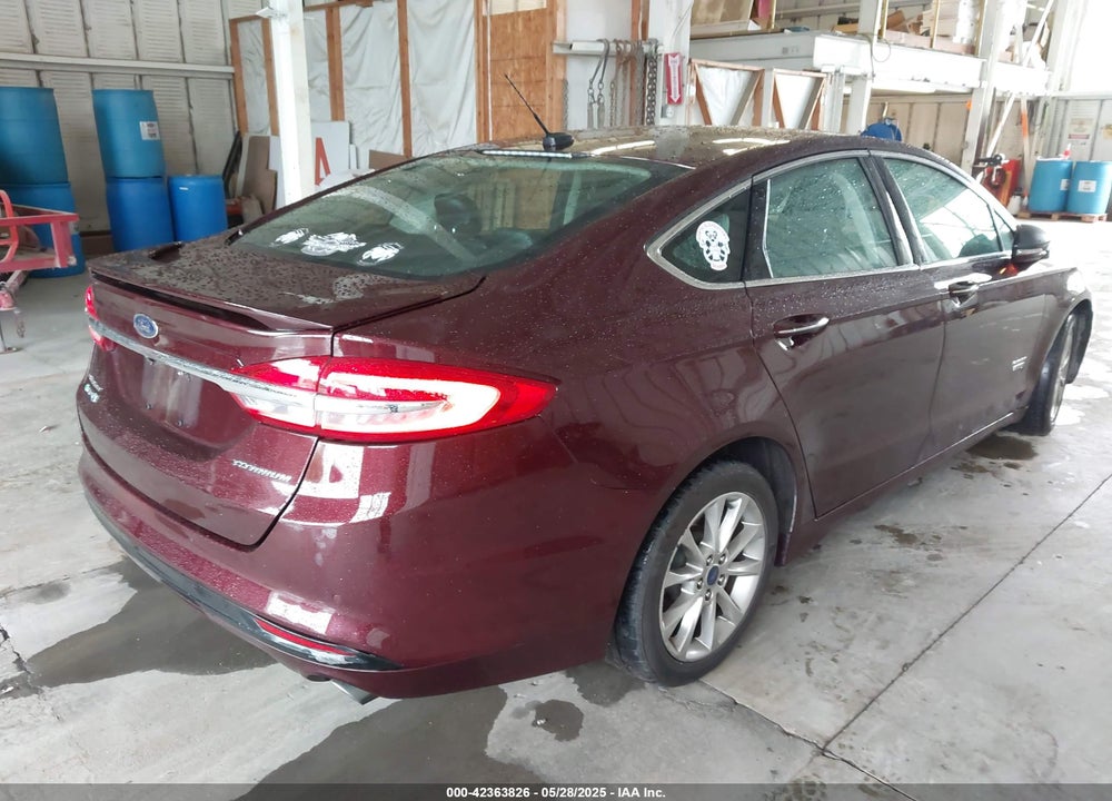 2017 FORD FUSION ENERGI TITANIUM VIN: 3FA6P0SU1HR256249