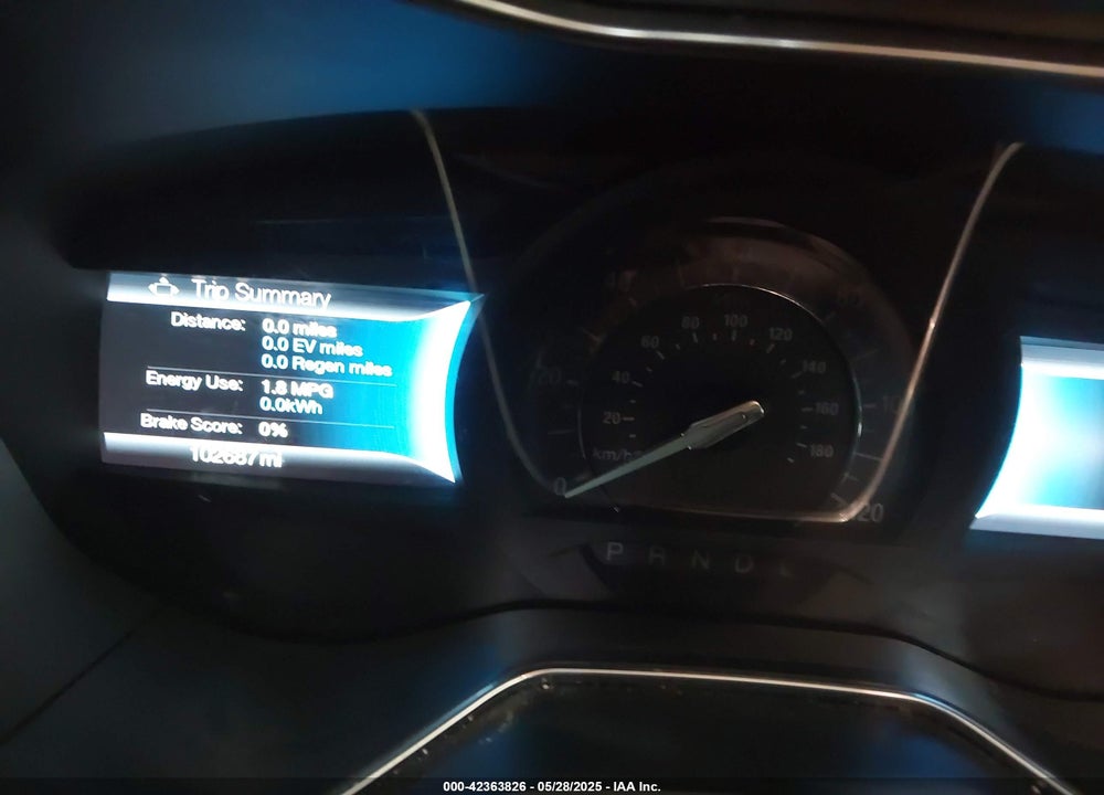 2017 FORD FUSION ENERGI TITANIUM VIN: 3FA6P0SU1HR256249