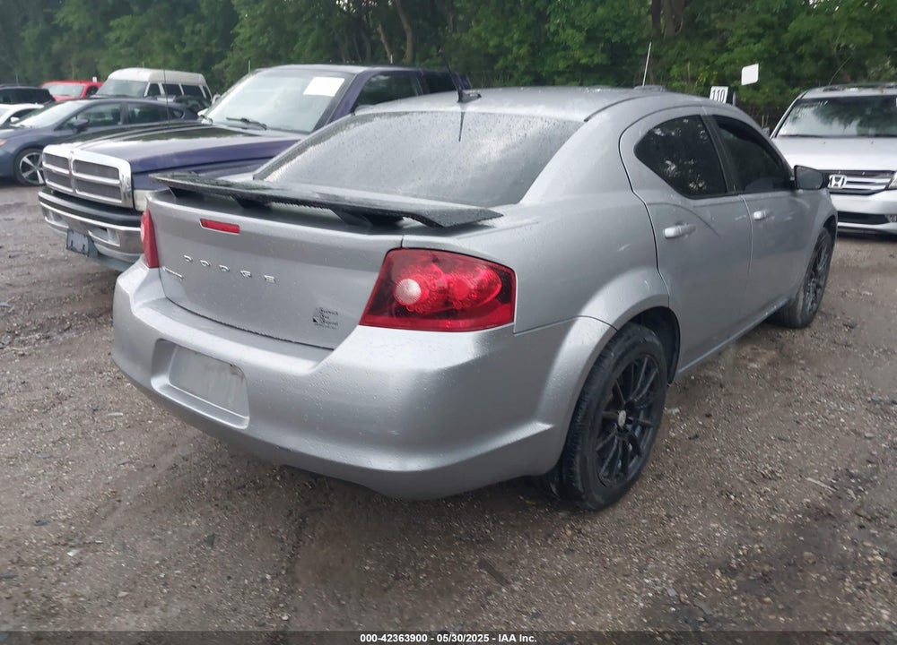 2013 DODGE AVENGER VIN: 1C3CDZAB4DN519281