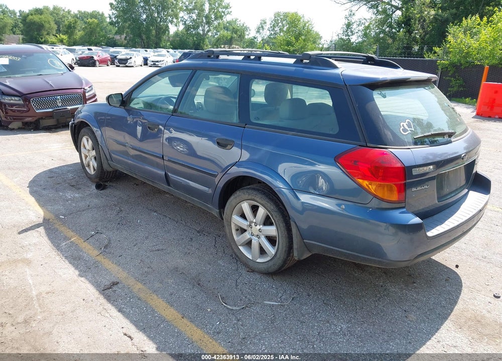 2006 SUBARU OUTBACK 2.5I VIN: 4S4BP61C467317338