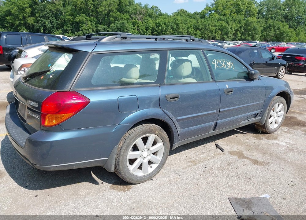 2006 SUBARU OUTBACK 2.5I VIN: 4S4BP61C467317338