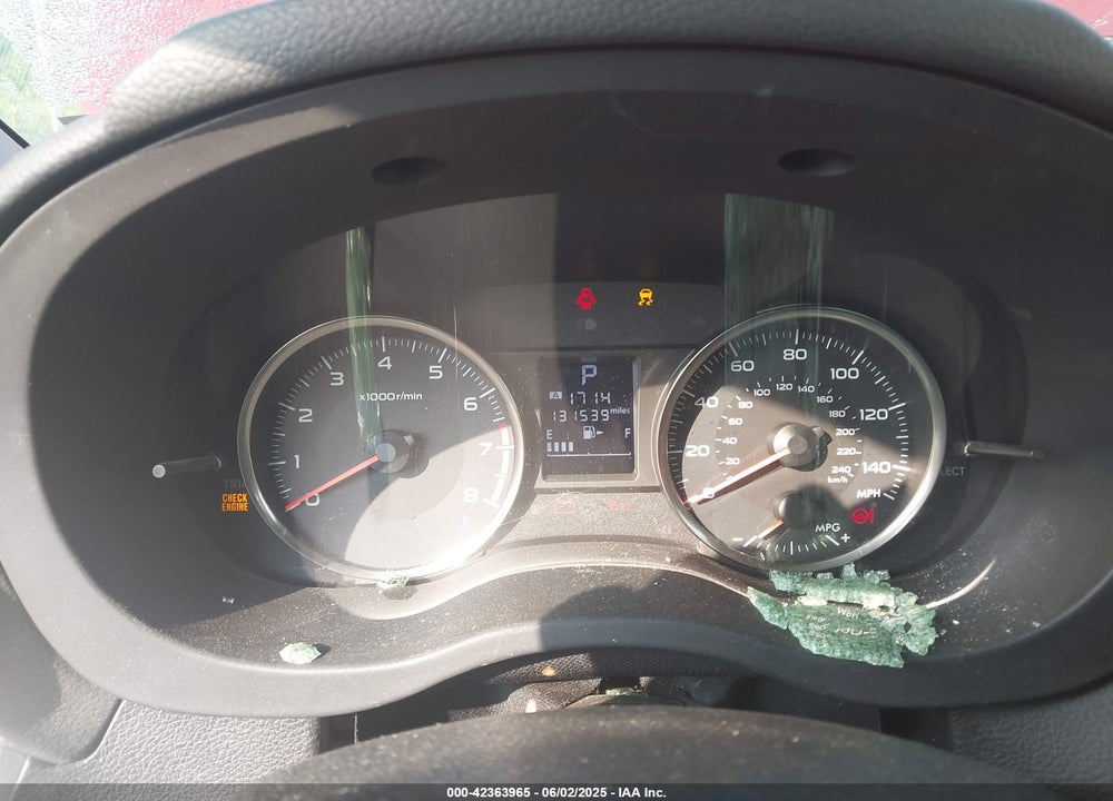 2015 SUBARU IMPREZA VIN: JF1GJAA60FH012315
