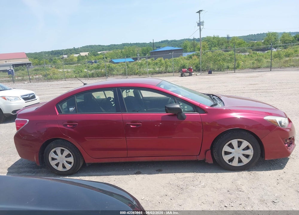 2015 SUBARU IMPREZA VIN: JF1GJAA60FH012315
