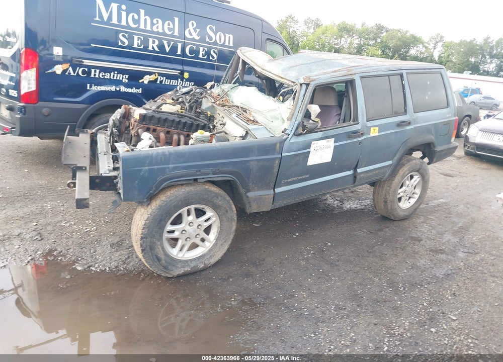 1997 JEEP CHEROKEE SE VIN: 1J4FJ28S4VL547975