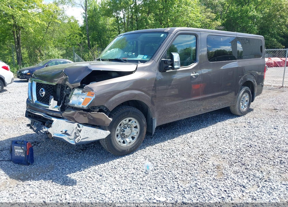 2017 NISSAN NV PASSENGER NV3500 HD SV V8 VIN: 5BZAF0AA4HN850514
