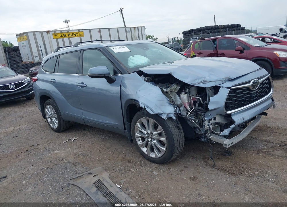 2023 TOYOTA HIGHLANDER LIMITED VIN: 5TDKDRBH7PS014618