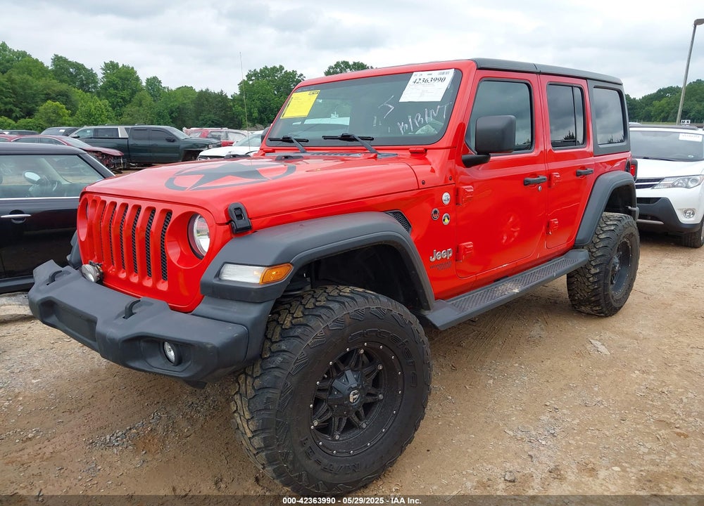 2020 JEEP WRANGLER UNLIMITED VIN: 1C4HJXDN7LW281357