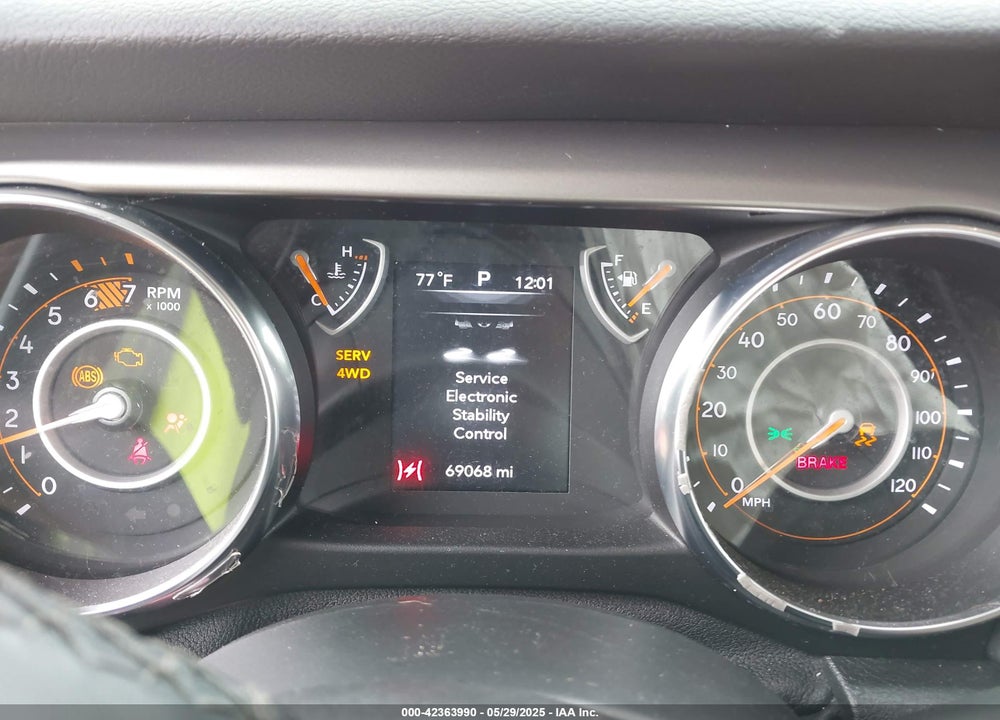 2020 JEEP WRANGLER UNLIMITED VIN: 1C4HJXDN7LW281357