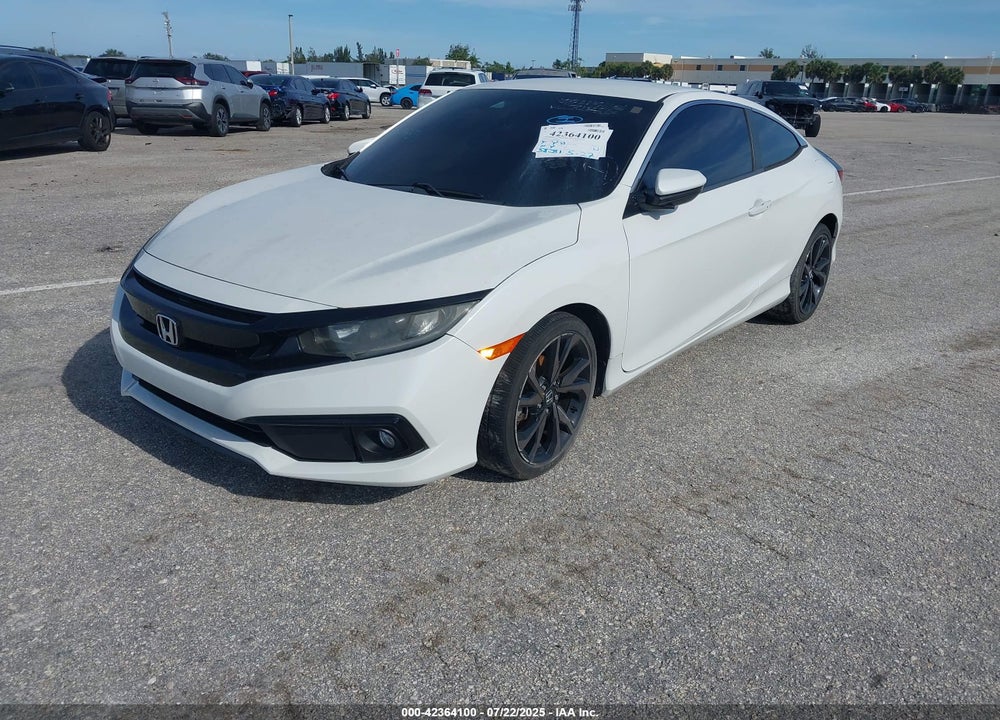 2019 HONDA CIVIC SPORT VIN: 2HGFC4B83KH301955