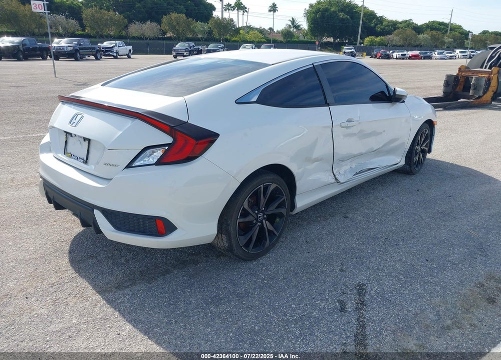 2019 HONDA CIVIC SPORT VIN: 2HGFC4B83KH301955