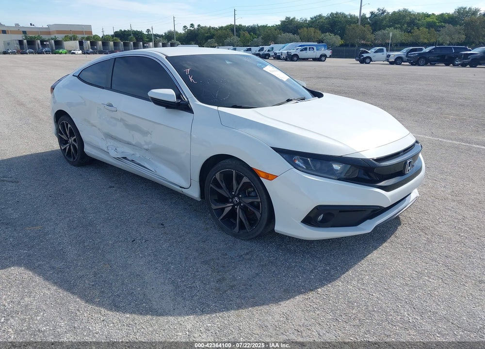 2019 HONDA CIVIC SPORT VIN: 2HGFC4B83KH301955