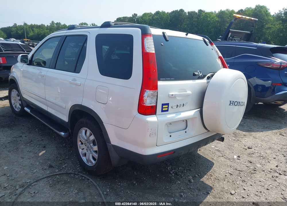 2005 HONDA CR-V SE VIN: SHSRD78905U340399