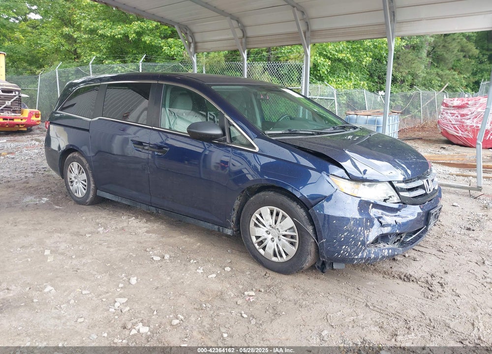 2014 HONDA ODYSSEY LX VIN: 5FNRL5H21EB082119