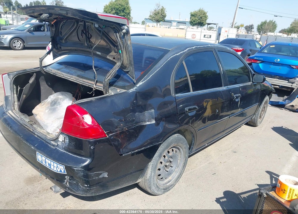 2002 HONDA CIVIC EX VIN: 2HGES26752H545319