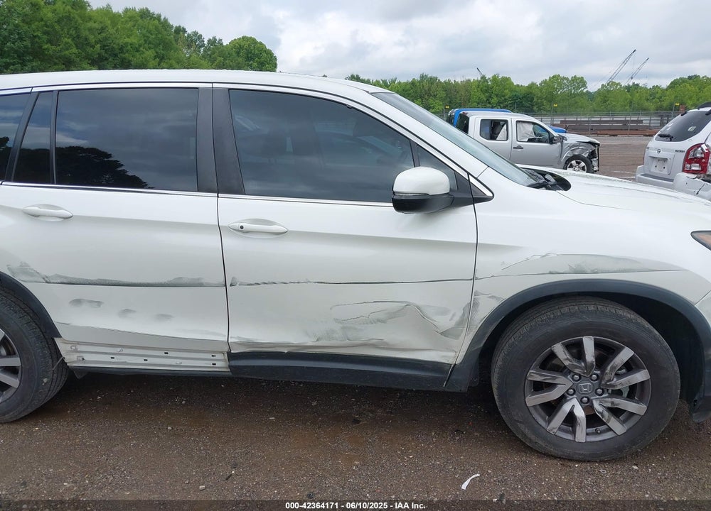 2019 HONDA PILOT EX-L VIN: 5FNYF6H59KB085834