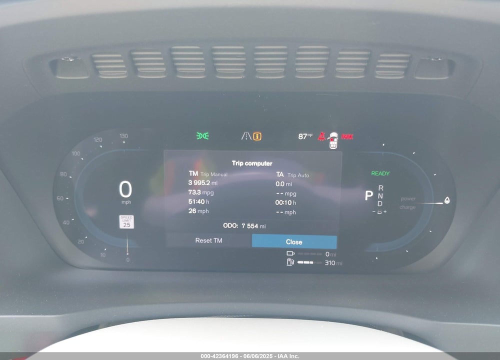 2025 VOLVO XC90 PLUG-IN HYBRID T8 ULTRA 6-SEATER VIN: YV4H60JF9S1294190