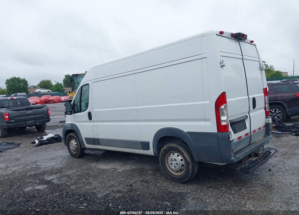 2016 RAM PROMASTER 2500 VIN: 3C6TRVCG8GE124521