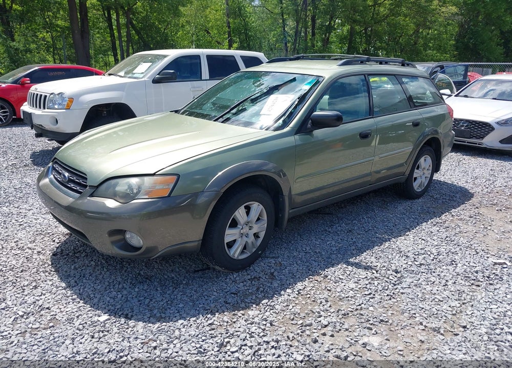 2005 SUBARU OUTBACK 2.5I VIN: 4S4BP61C857302730