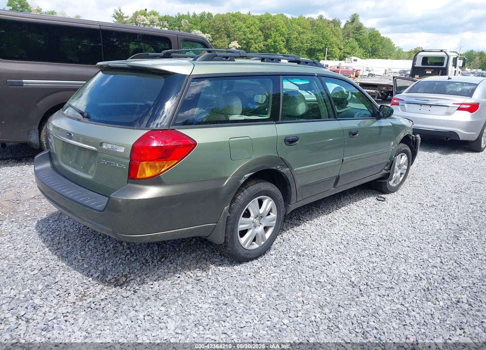 2005 SUBARU OUTBACK 2.5I VIN: 4S4BP61C857302730
