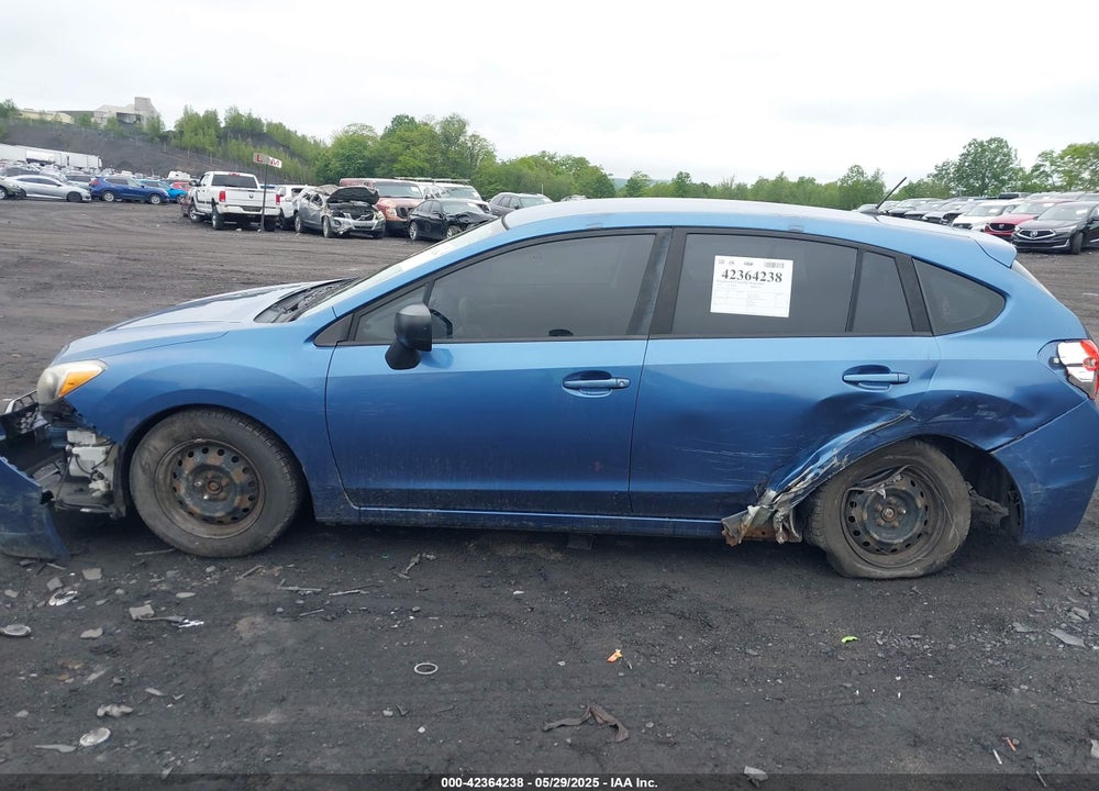 2014 SUBARU IMPREZA 2.0I VIN: JF1GPAA65E8320917