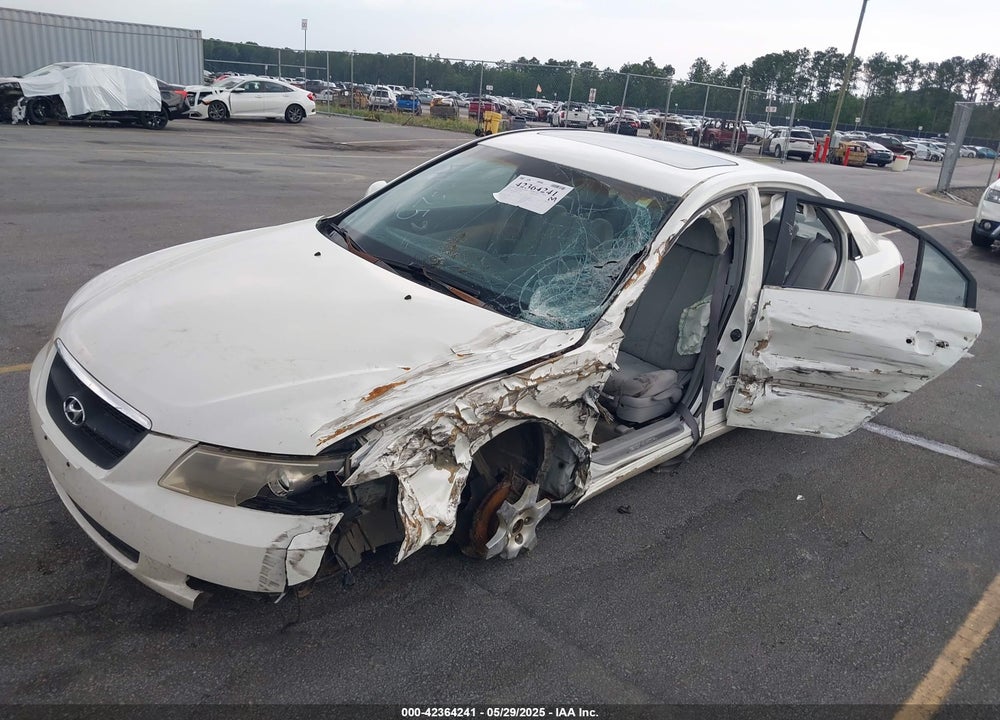 2006 HYUNDAI SONATA GLS VIN: KMHEU46C06A091417