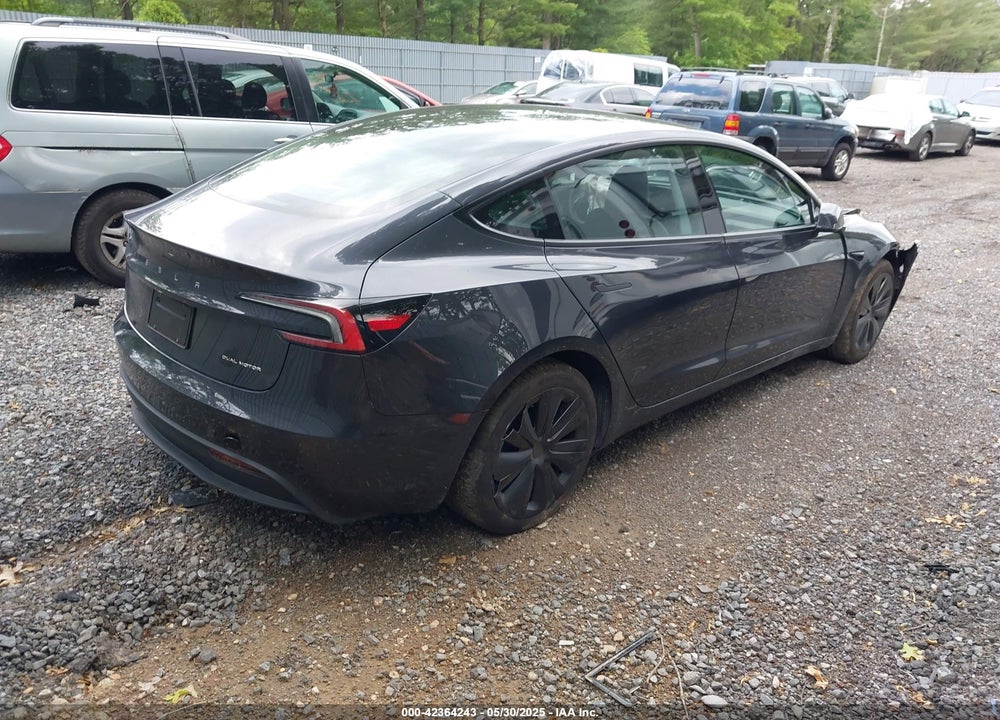 2024 TESLA MODEL 3 LONG RANGE DUAL MOTOR ALL-WHEEL DRIVE VIN: 5YJ3E1EB6RF830852