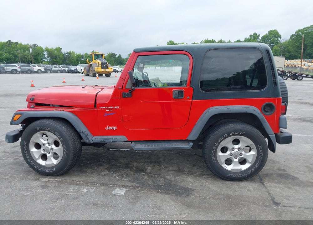 1997 JEEP WRANGLER SPORT VIN: 1J4FY19S3VP466415